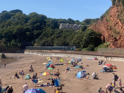 Dawlish Coryton Cove Devon England British Beaches