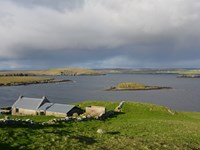 The Sands Of Breckon Beach Shetland Islands Scotland British